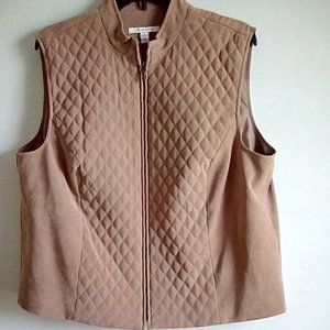 JM Collection Quilted Vest